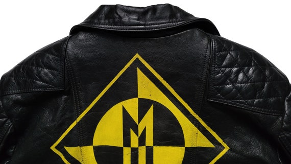 【希少レア】90s Dog Fight LeatherStadiumJacket 希少レア】90s Dog Fight LeatherStadiumJacket - メルカリ