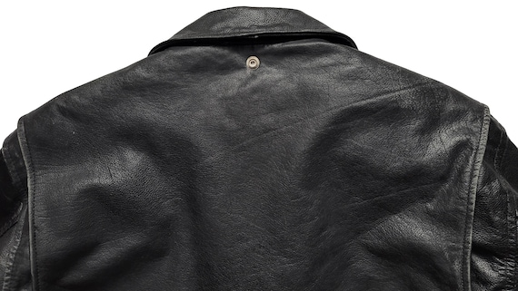 Original Vintage 90s Excelled Perfecto Leather Motorcycle Jacket