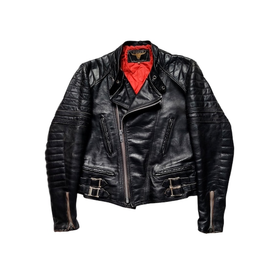 70s FIELDSHEER イングランド製 モンザ レザー ジャケット ルイス 70s FIELDSHEER イングランド製 モンザ レザー ジャケット ルイス 70s