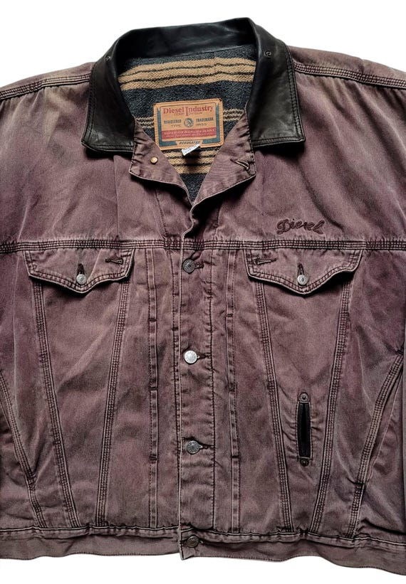 Original Rare Vintage 90s Diesel Basic Denver Oversized Trucker