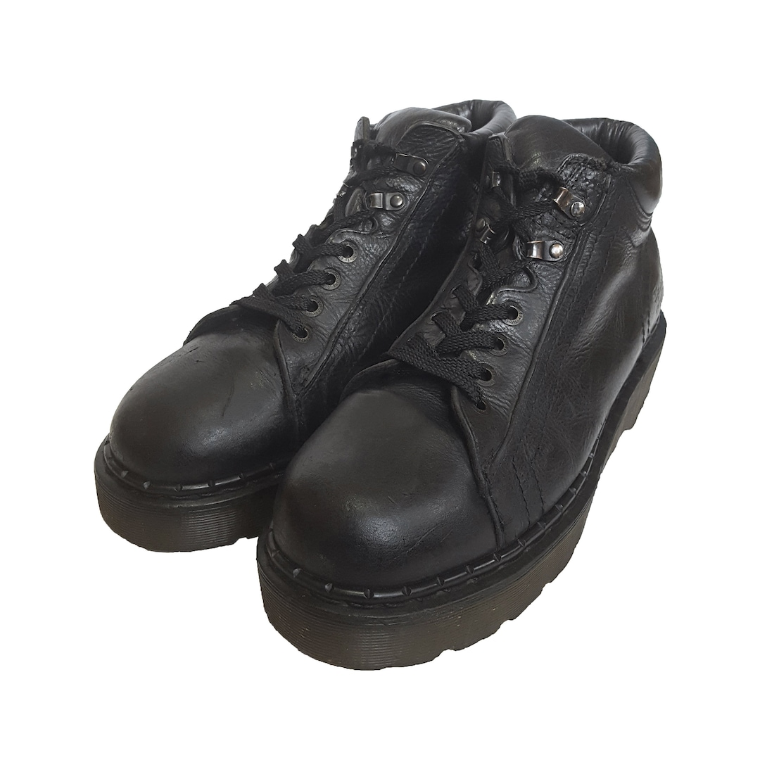 Buy Very Rare Vintage 90s Martens 8316 Goth Punk Leather Boots Made in  England Online in India