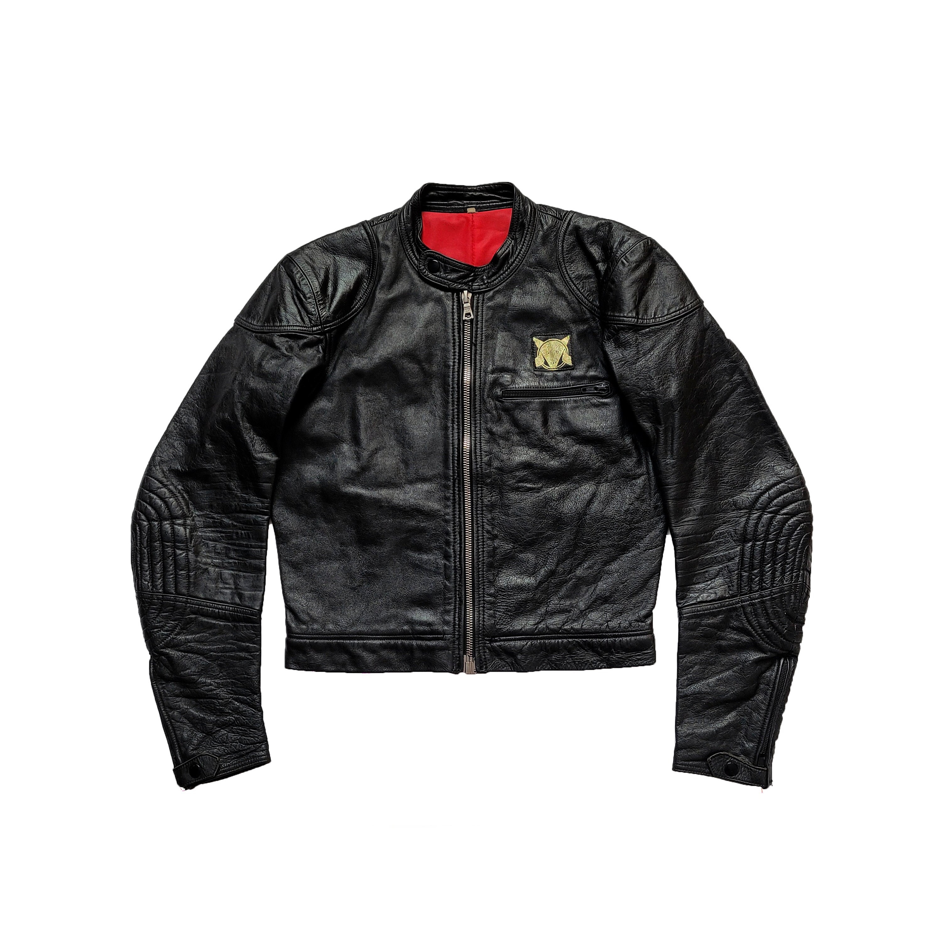 Original Rare Vintage 70s Dainese Cyclist Cafe Racer Sports