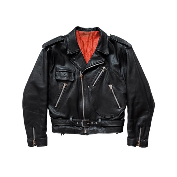 Original Rare Vintage 90s Retro Style Punk Cop D Pocket Motorcycle