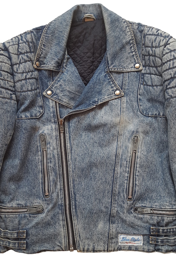 Rare Vintage 90s Blue Style by Premier Boiled Denim