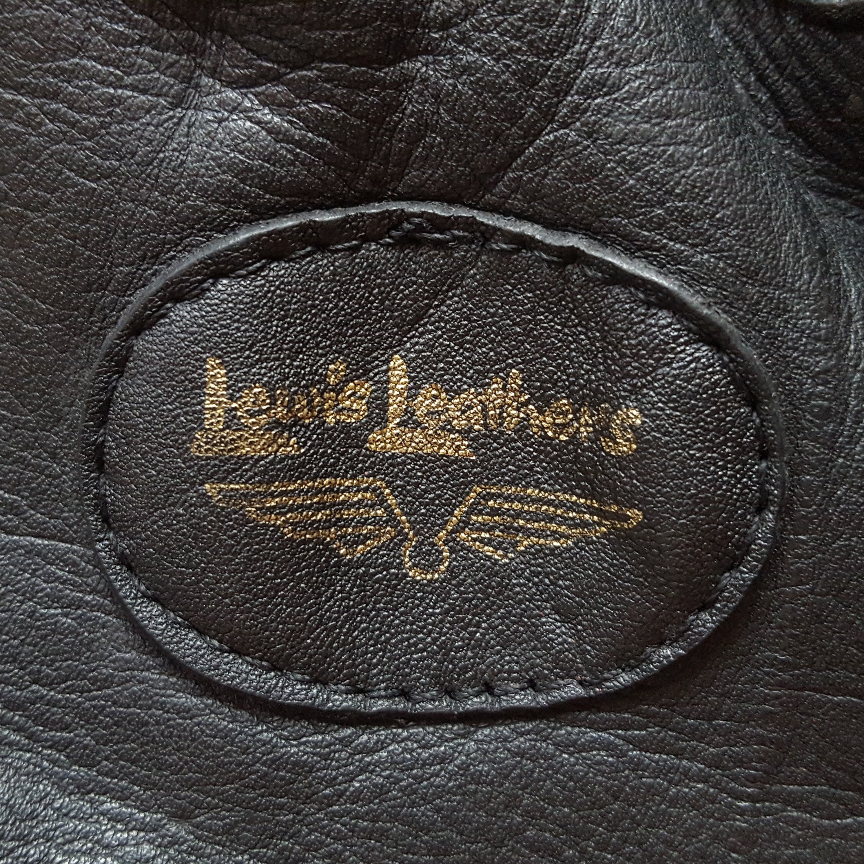 Original Rare Vintage 70s Lewis Leathers Super Phantom No. 443 