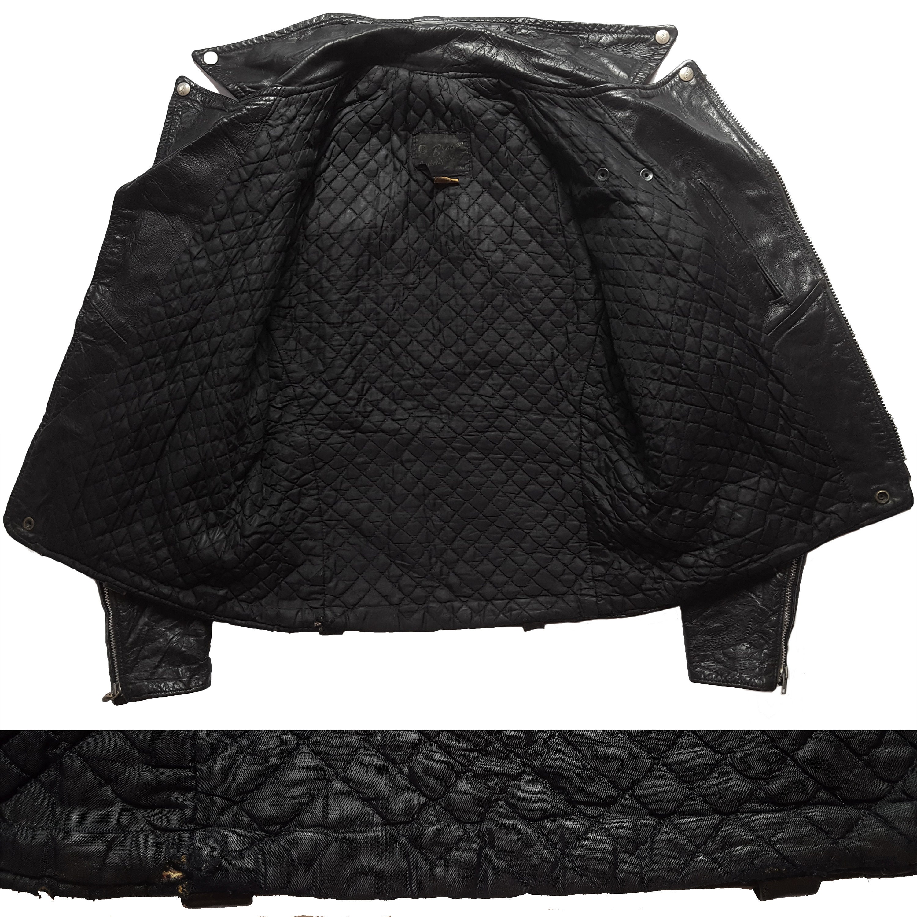 Original Rare Vintage 60s Brooks Leather Sportswear Classic 711