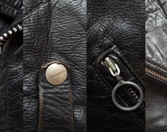 ジャケット・アウター Brooks leather sportswear 60s Riders 激レアカラー 60s Brooks シングルライダースジャケット