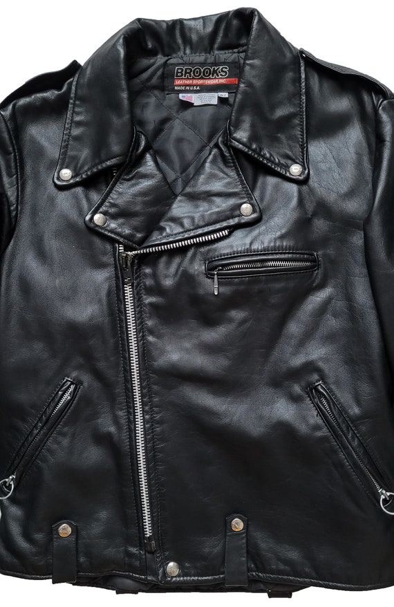 Original Rare Vintage 80s Brooks Leather Sportswear 711 Original Rare Vintage 80s Brooks Leather Sportswear 711