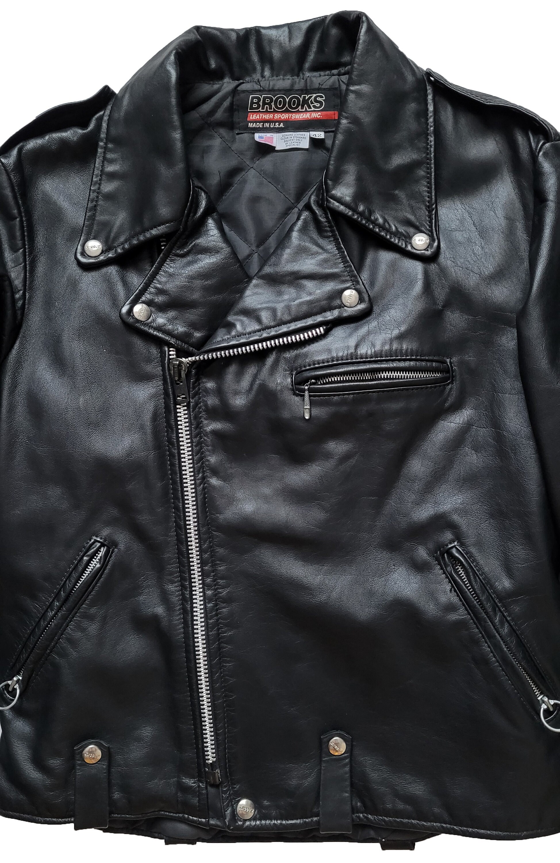 Original Rare Vintage 80s Brooks Leather Sportswear 711 Original Rare Vintage 80s Brooks Leather Sportswear 711