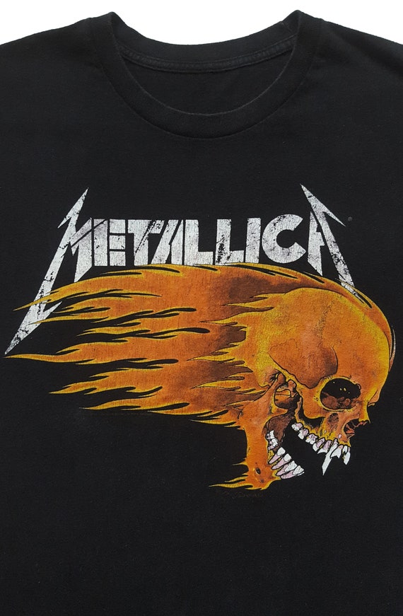 Original Rare Reissue 10s Metallica Flaming Skull Summer Sh*t '94