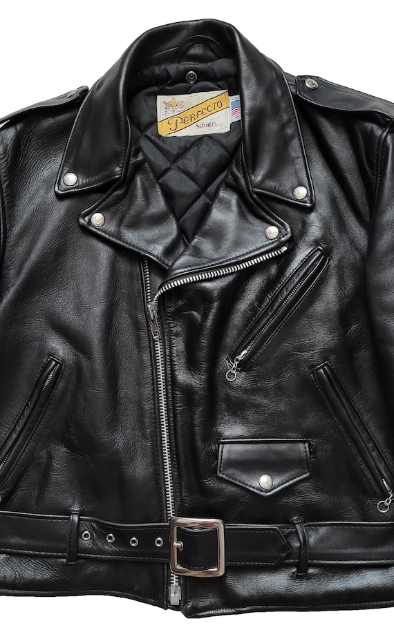 Original Rare Vintage 90s Schott NYC 618 Perfecto Motorcycle Original Rare Vintage 90s Schott NYC 618 Perfecto Motorcycle