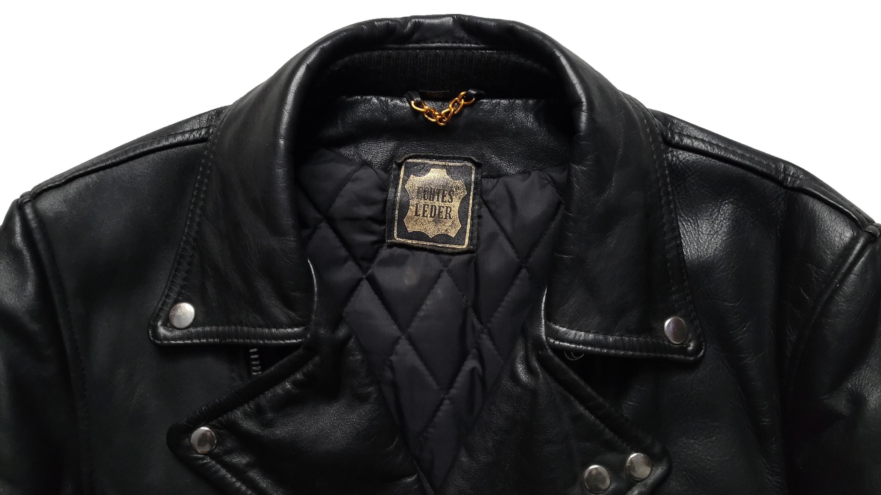 GENUINE LEATER JACKET(本革) Fashion Men's Original Leather Jacket-Genuine Goat Leather