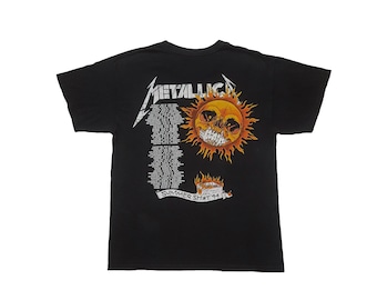 Original Rare Reissue 10s Metallica Flaming Skull Summer Sh*t '94