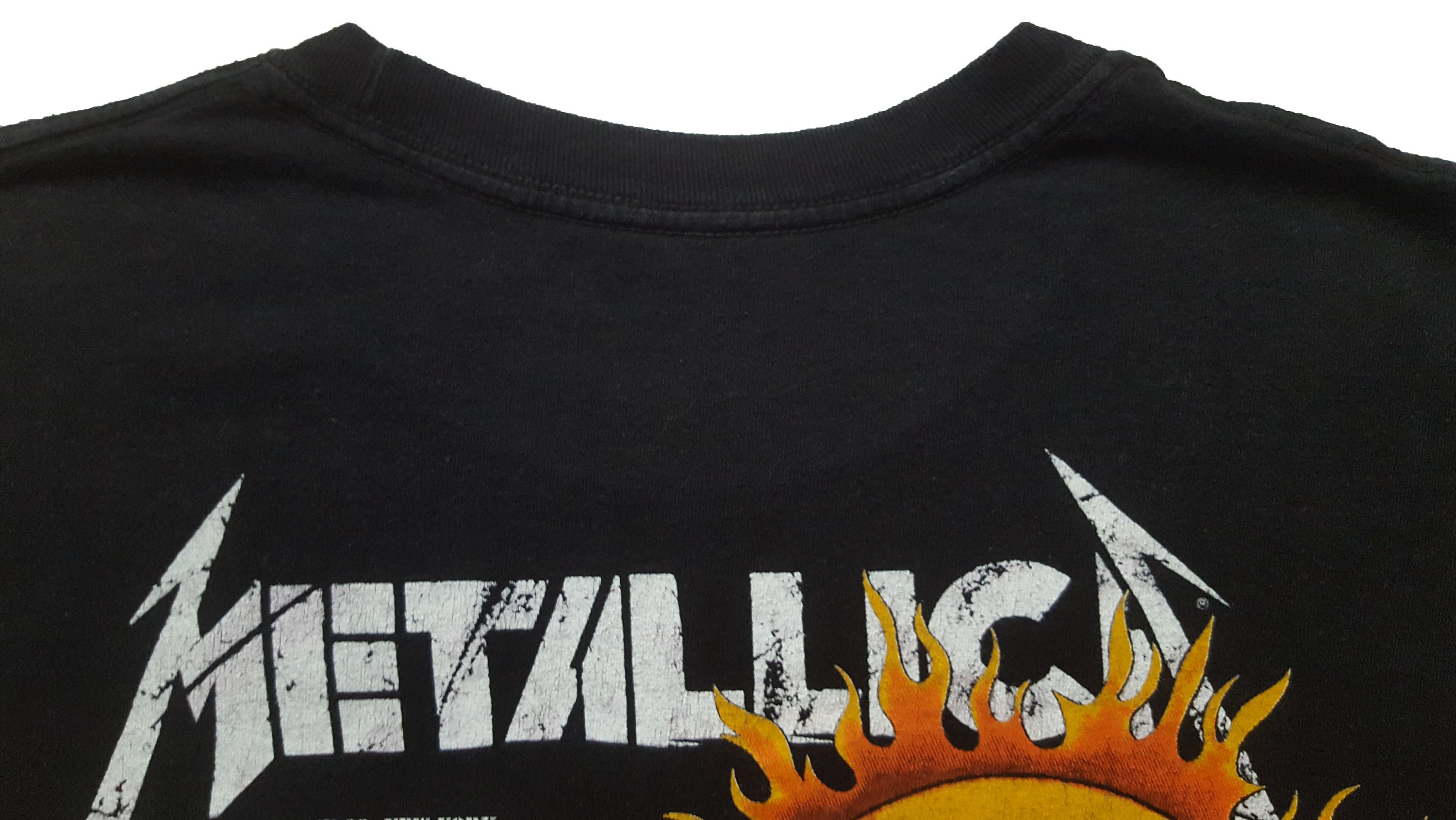 Original Rare Reissue 10s Metallica Flaming Skull Summer Sh*t '94