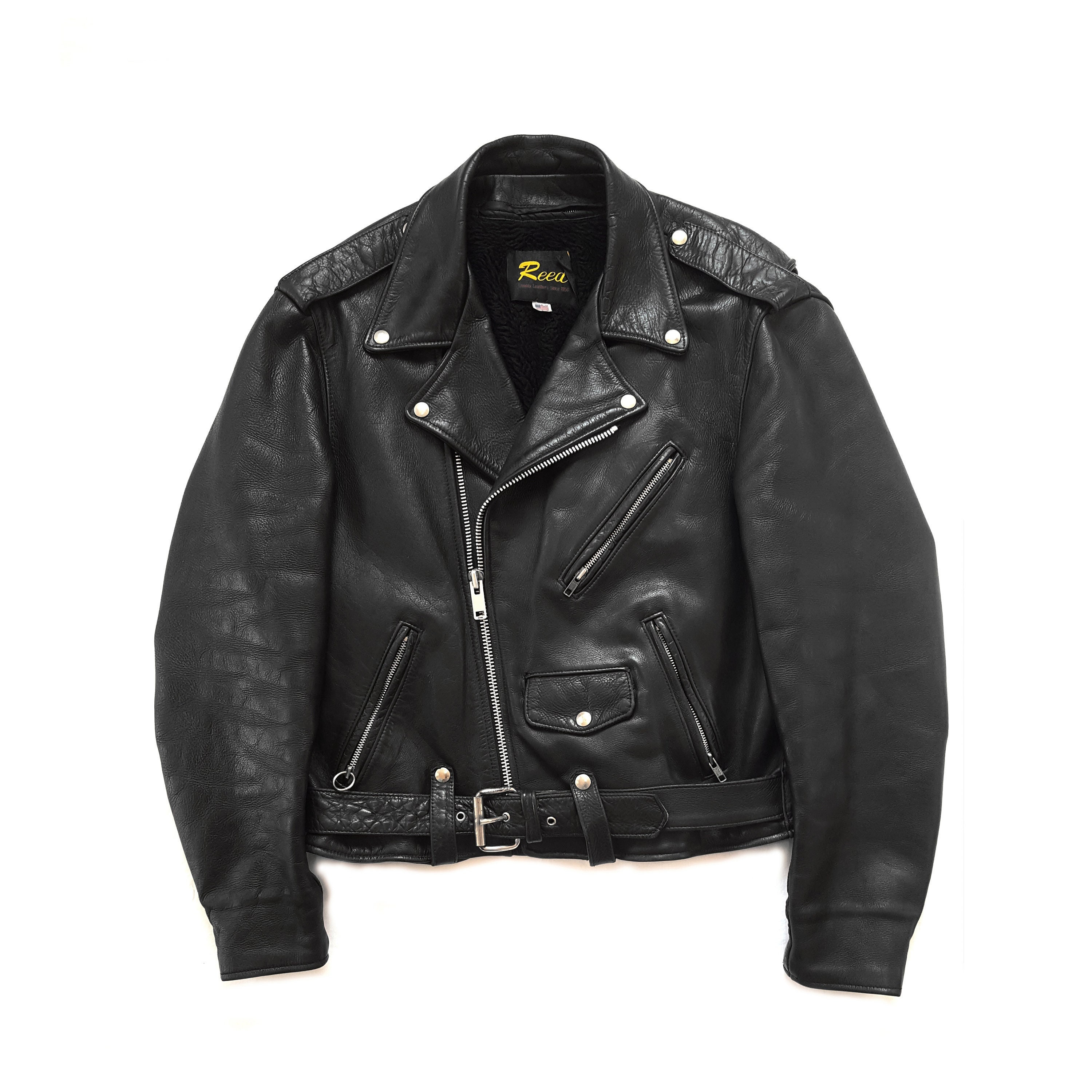 90s Schott Jacket - Etsy 半価特販 Schott 90s Leather Coat Over ステンカラーコート