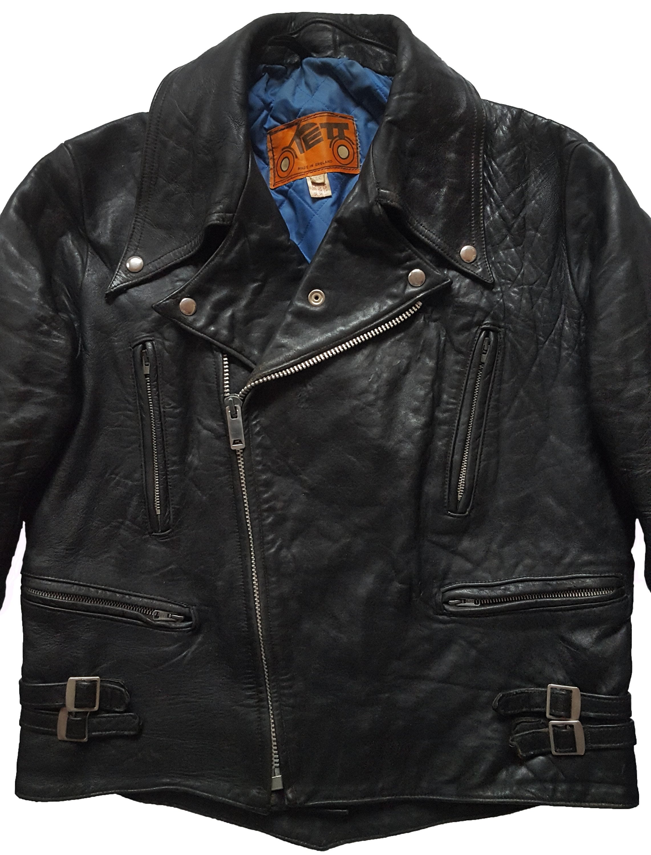Ultra Rare Vintage 60s KETT Leathers Lightning Type Motorcycle
