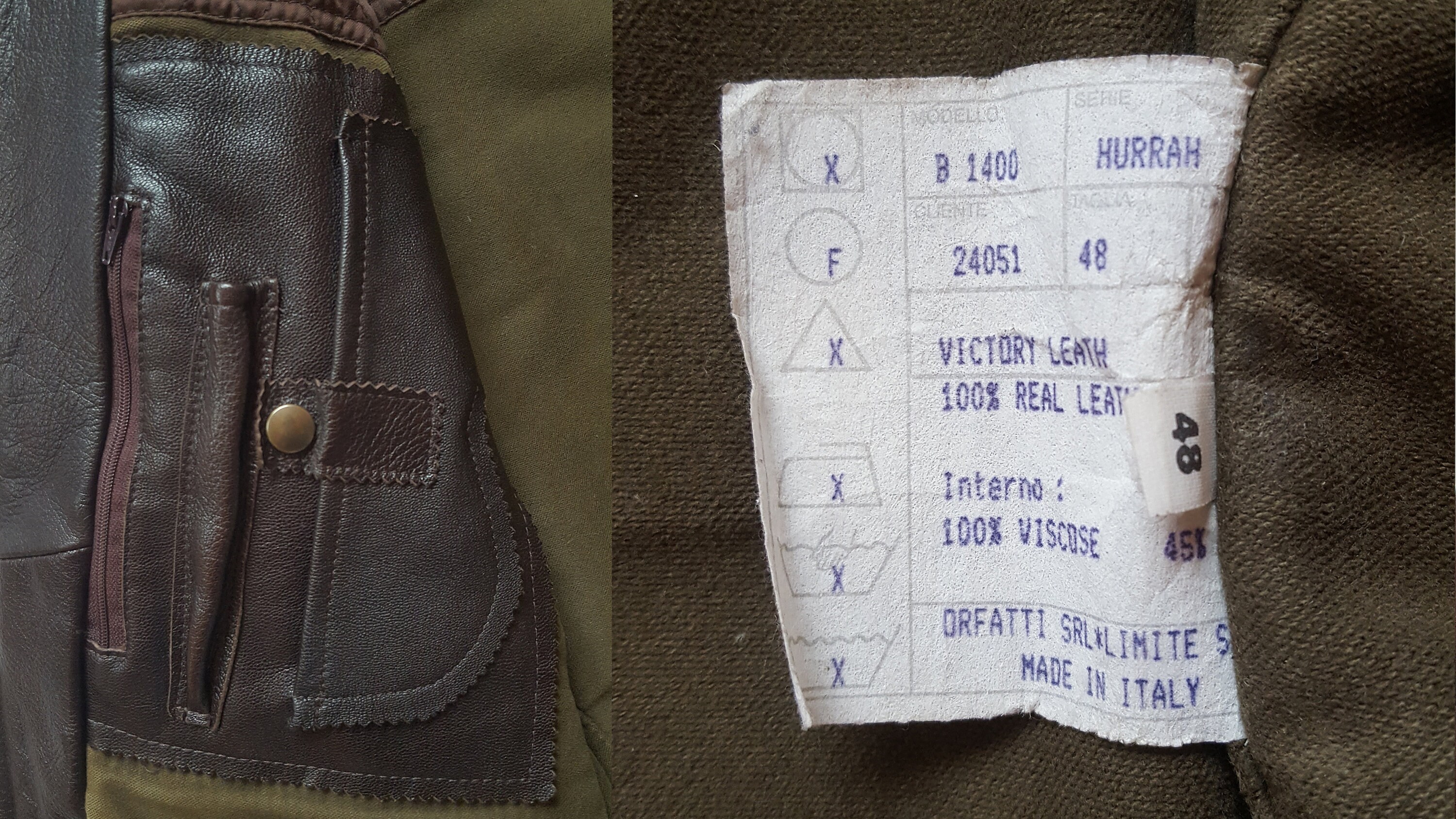 Original Rare Vintage 90s Victory Leather A-2 Type Indiana Original Rare Vintage 90s Victory Leather A-2 Type Indiana