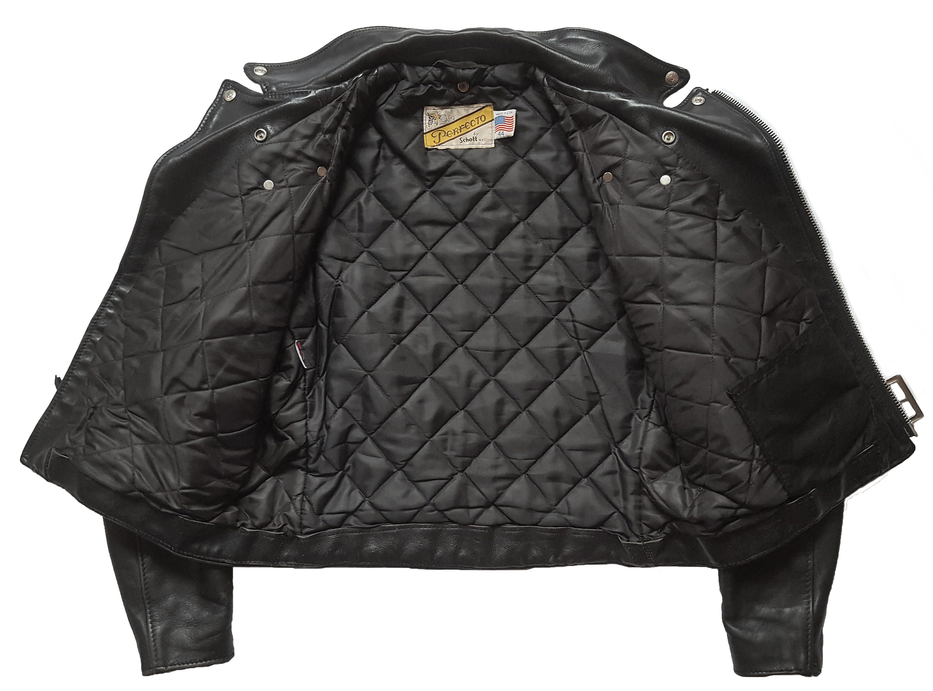 ヴィンテージ Schott 618 36インチ 中古・古着通販】Schott (ショット) ダブルライダースジャケット