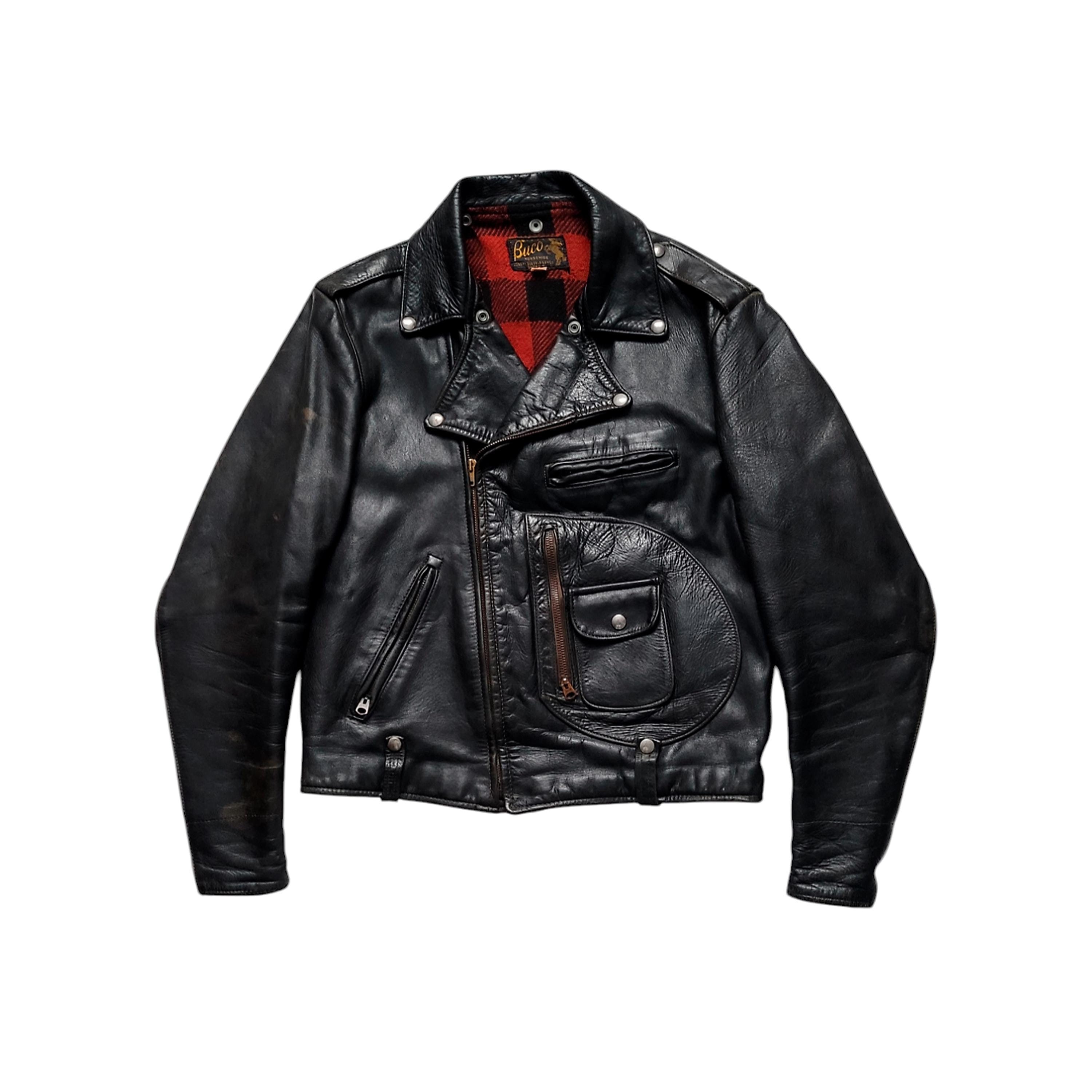 50s BUCO”J-24”HORSEHIDE ライダース レザージャケット Special! 50s BUCO J-24 STEERHIDE | SECOND TIME GLORY