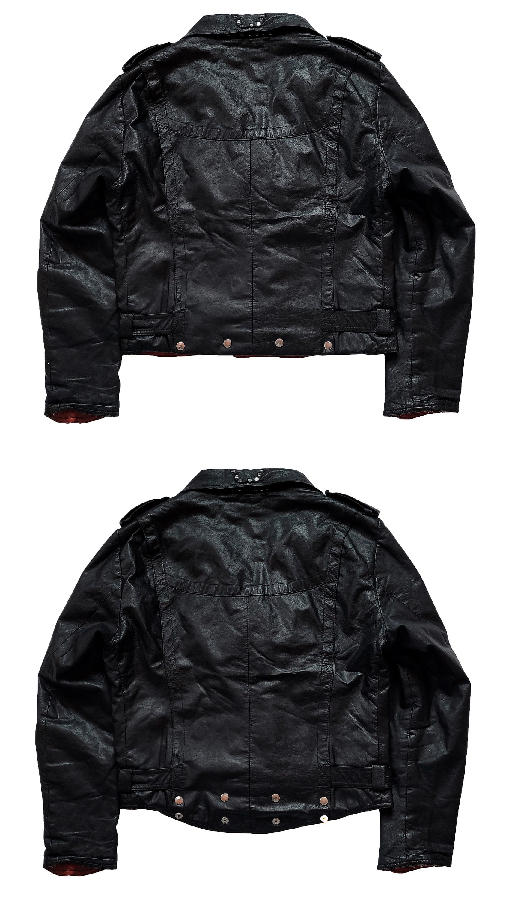 ジャケット・アウター Italian Army motorcycle leather jacket 60's］Italian Army Motorcycle Leather Jacket 