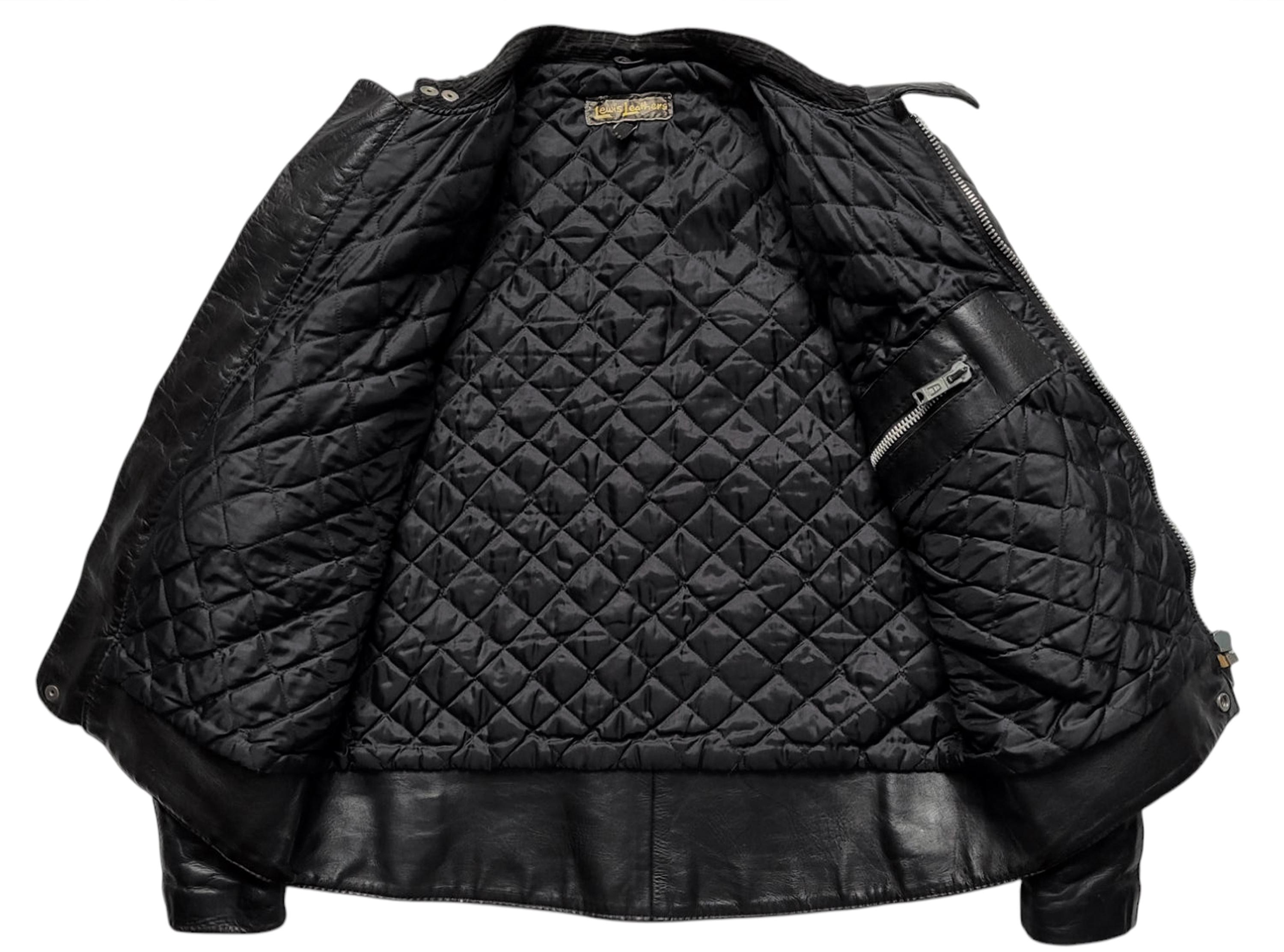 新品本物 Original No Phantom Super Leathers Lewis 80s Vintage Rare ジャケット・アウター
