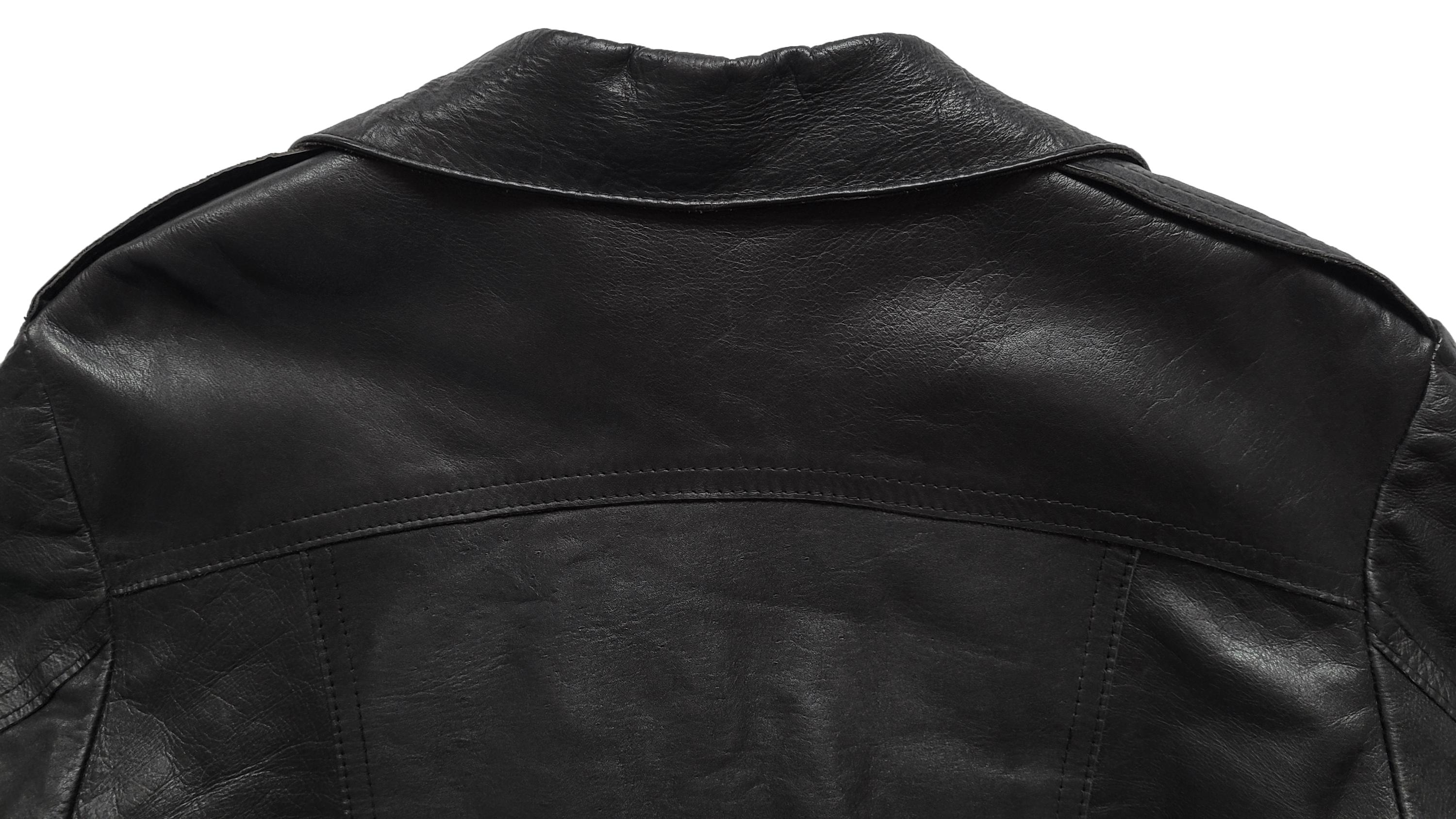 ジャケット・アウター 70~80s short real leather tracker jacket Ultra Rare Vintage 70s Scandinavian Type Ranger Style