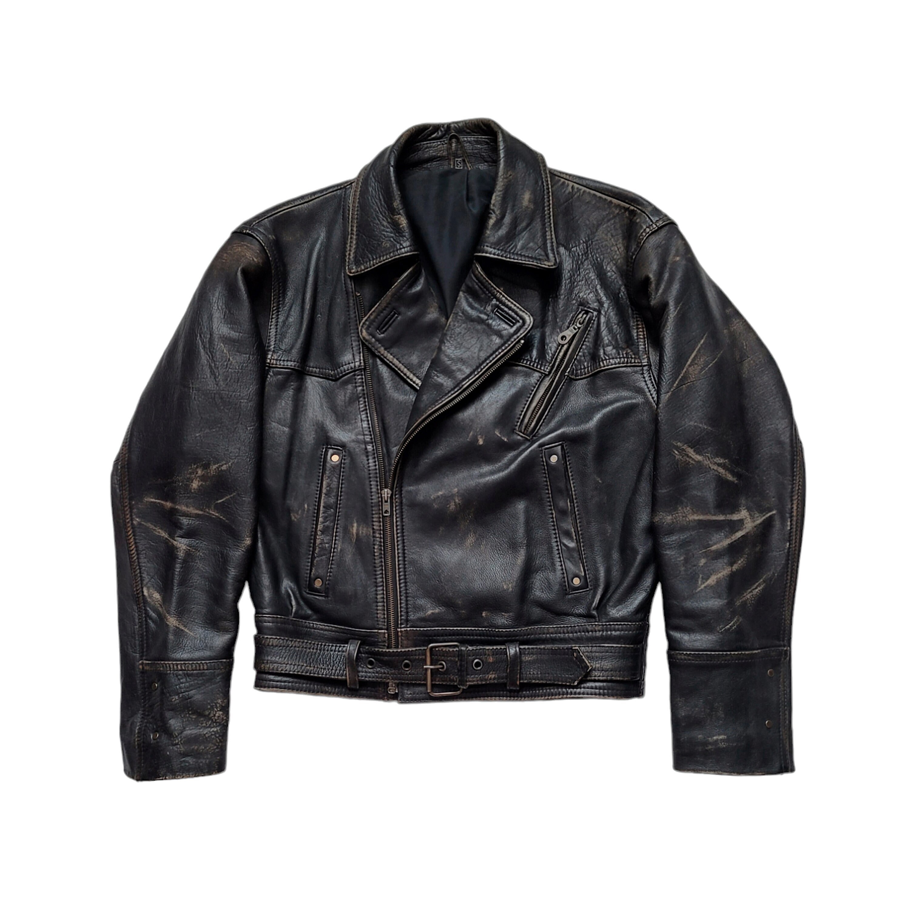 ジャケット・アウター German Vintage Pilot Leather Flight JKT PLJ Germany Pilots Leather Jacket red brown Art. 314