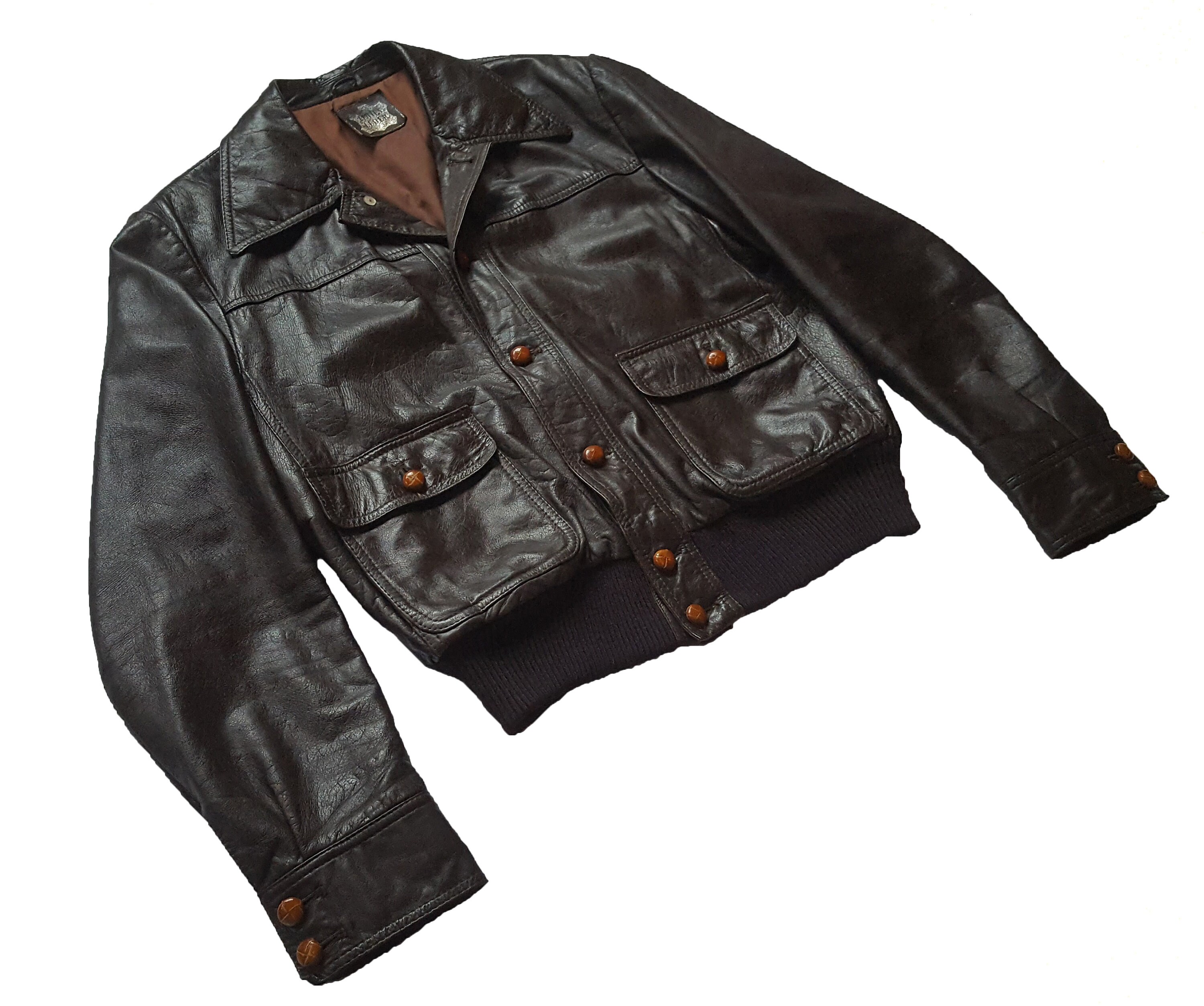 80’s cellini collection flight jacket 80s Cellini Collection Flight Jacket