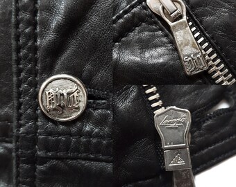 Original Rare Vintage 90s Versace Haute Couture Leather