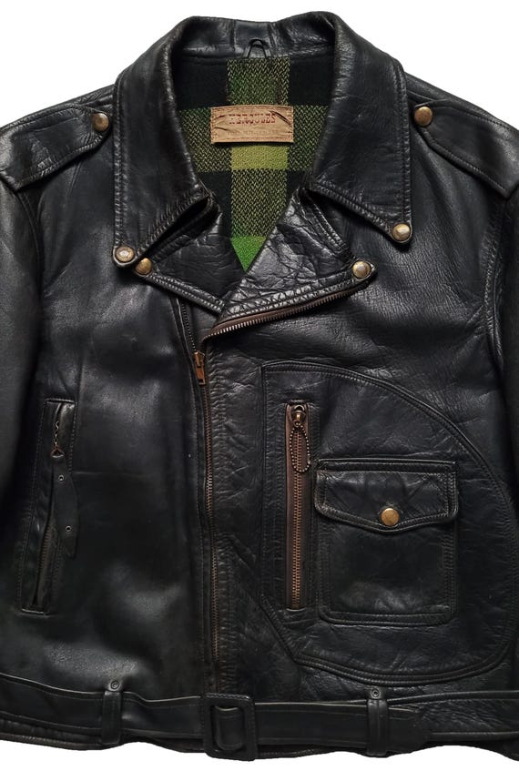 【40s】 HERCULES riders jacket 1940s Hercules Coat - Etsy Canada