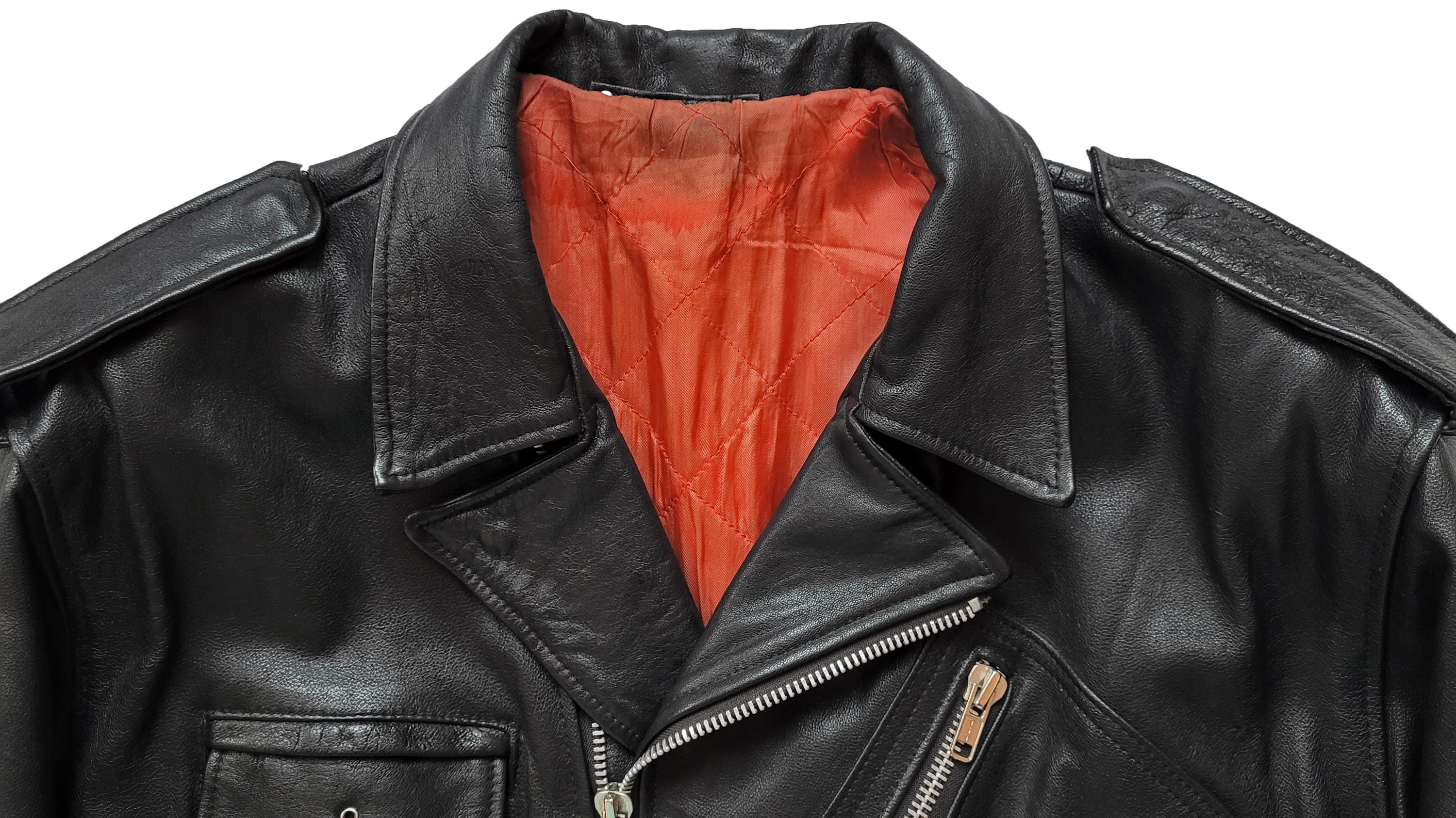 Original Rare Vintage 90s Retro Style Punk Cop D Pocket Motorcycle