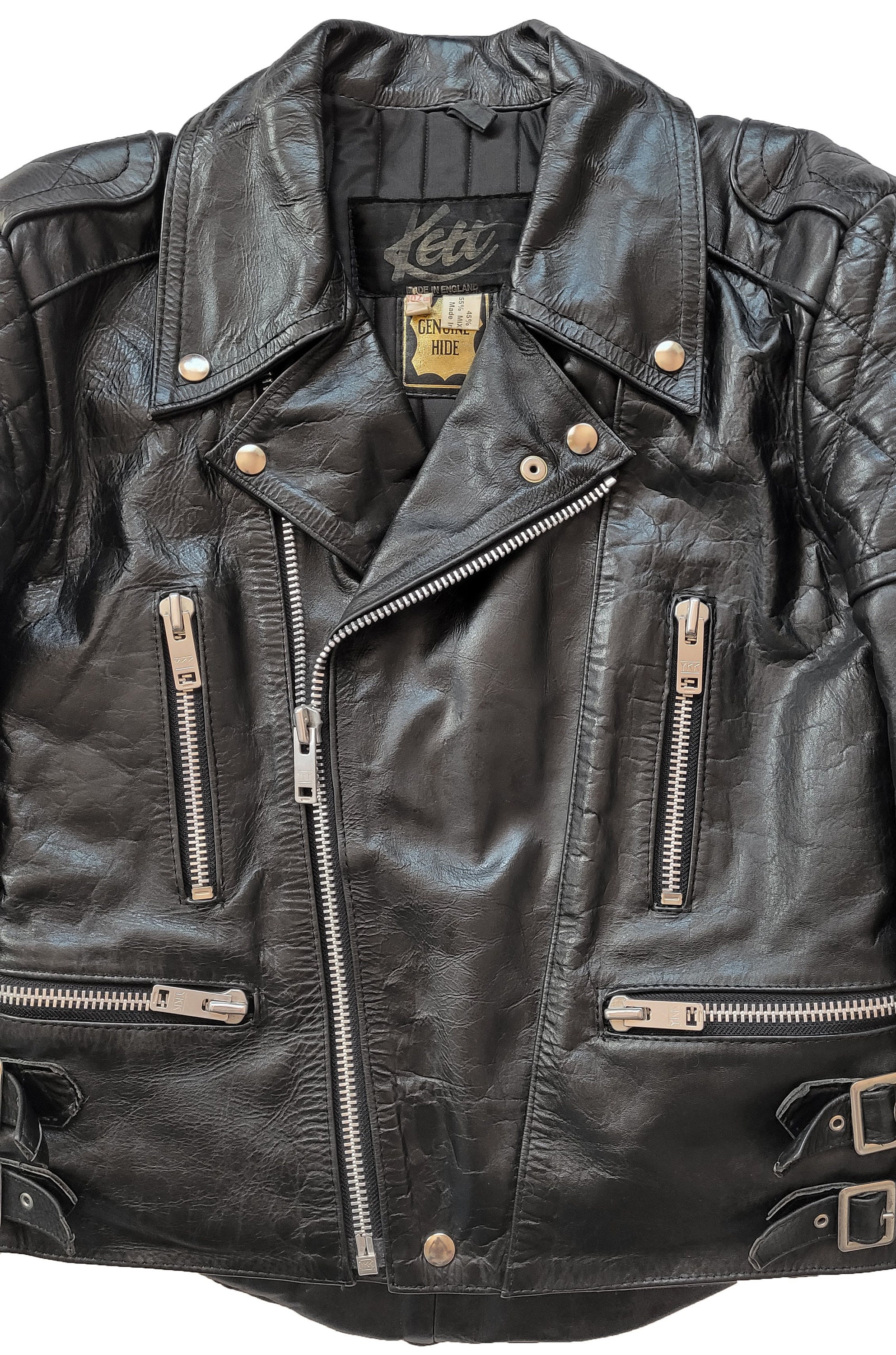 Original Rare Vintage 80s Kett Leathers Lightning Type