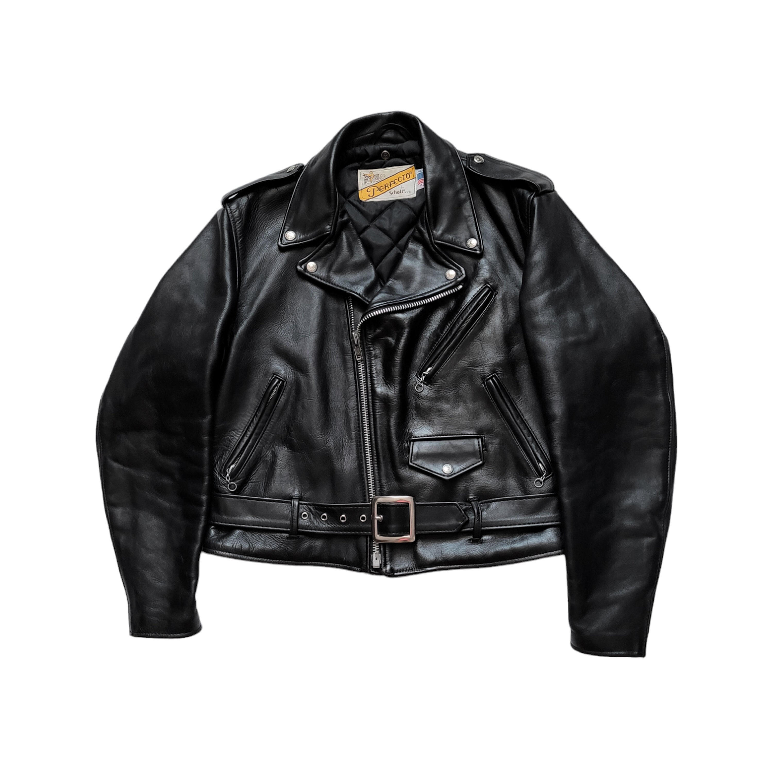 Original Rare Vintage 90s Schott NYC 618 Perfecto Motorcycle Original Rare Vintage 90s Schott NYC 618 Perfecto Motorcycle