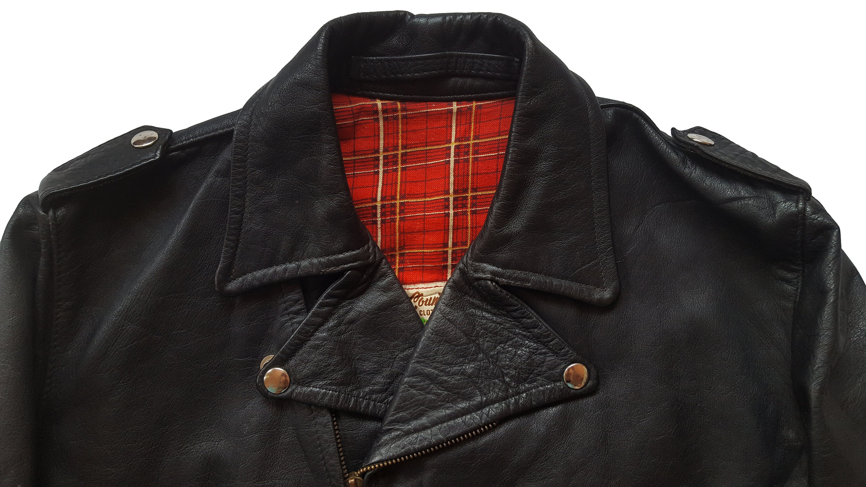 Ultra Rare Vintage 60s Country Life Clothing Perfecto Type Cropped