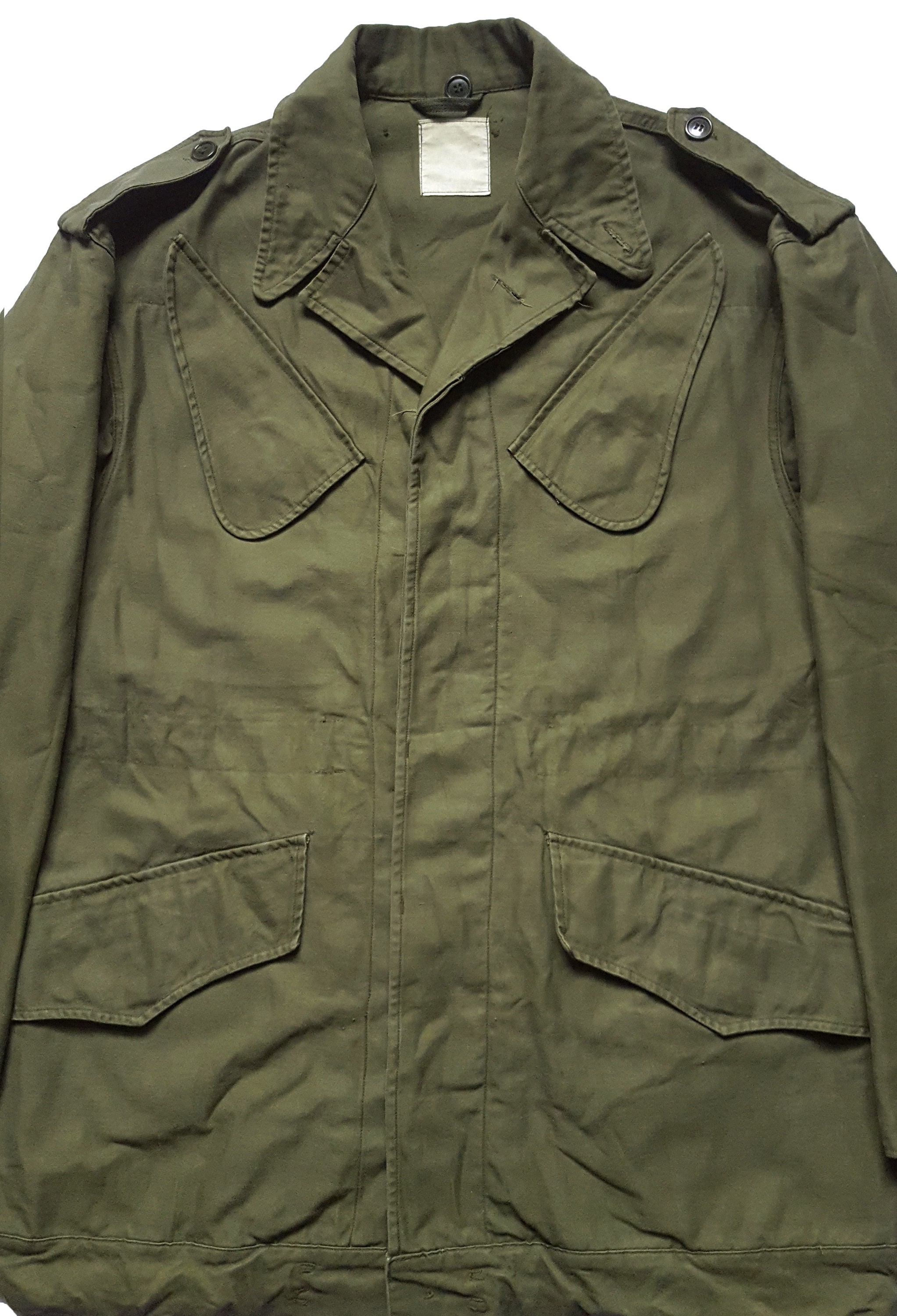Vintage DUTCH ARMY Military Jacket オランダ軍 DEADSTOCK 50's DUTCH ARMY DOUBLE BUTTON JACKET デッド