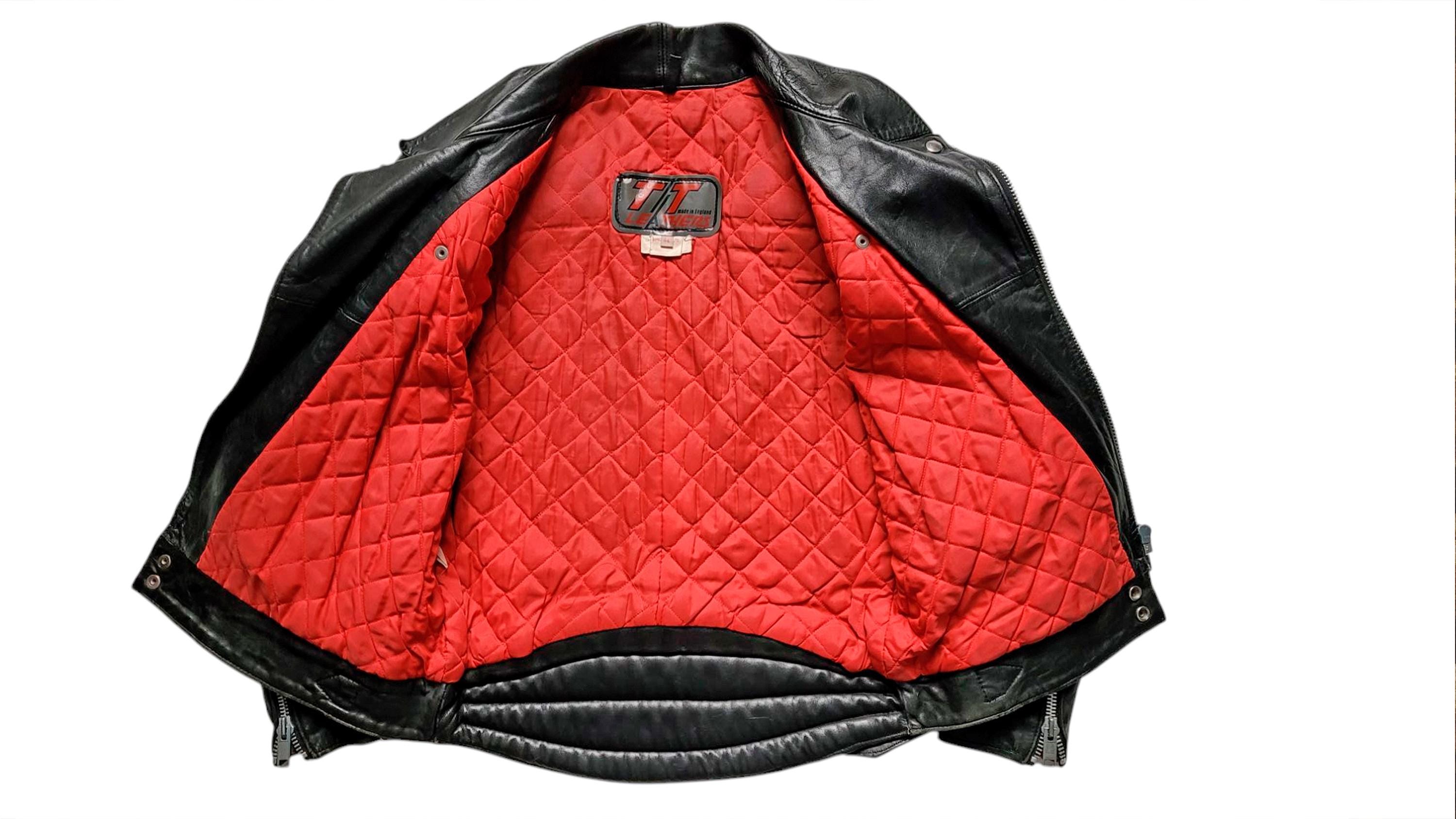 80s vintage TT lethers uk 英国製ライダースジャケット Rare Vintage 80s TT Leathers Essex Distressed Leather