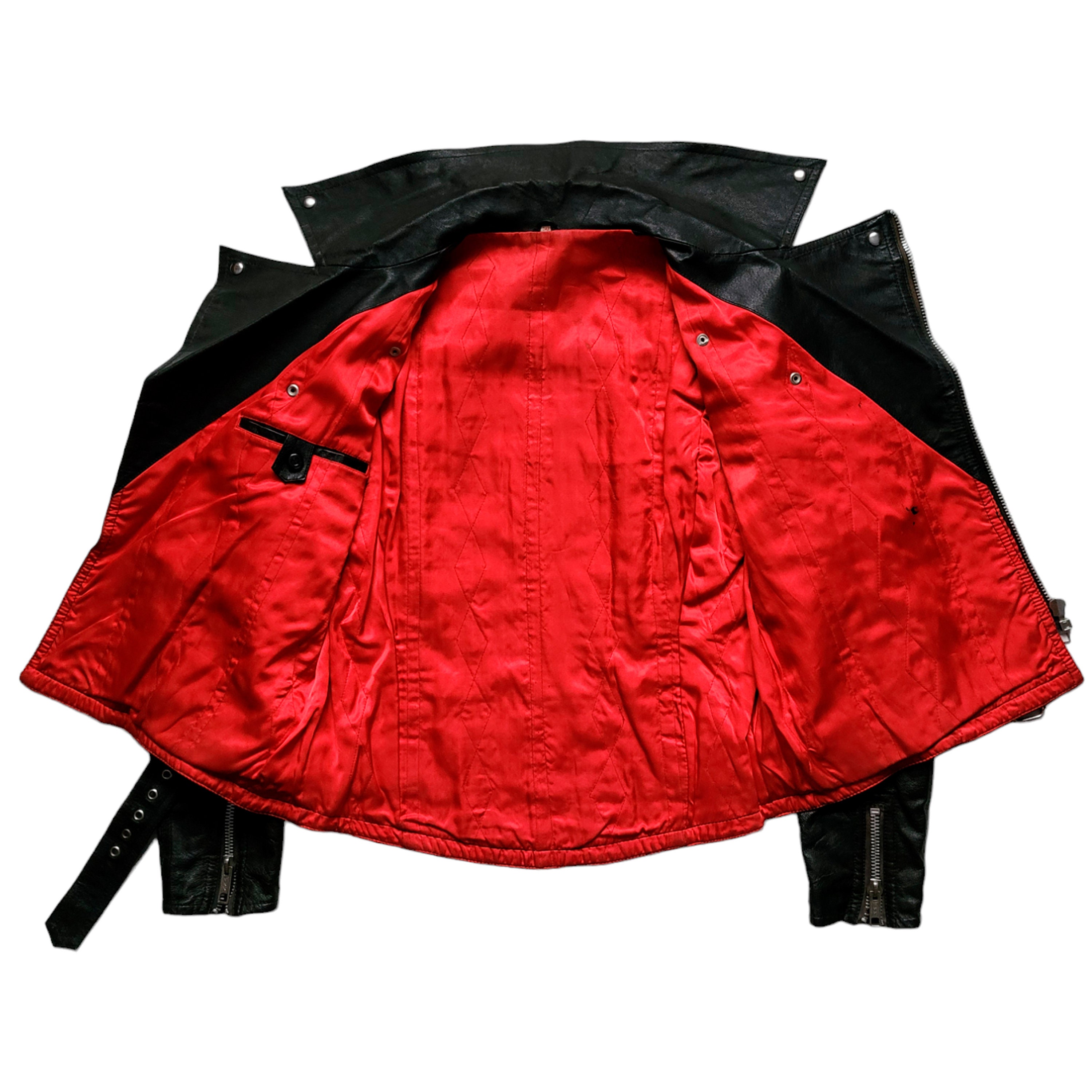 80s イタリア 空軍 フリーダムスリーブ メカニックジャケット Original Rare Vintage 80s Campri/jofama Type Motorcycle Punk