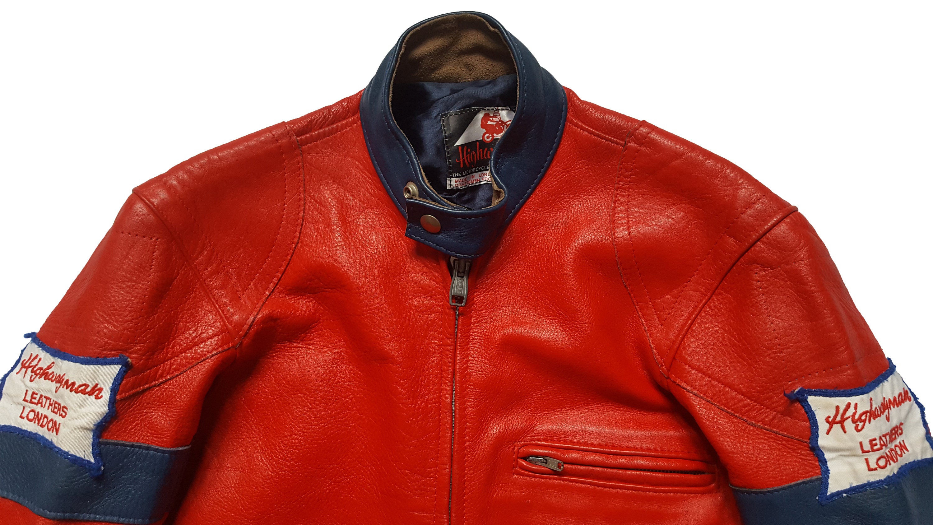 マンダム　70〜80s UK製　Manx leathers ライダース manx leathers | 京都の古着屋 BMC