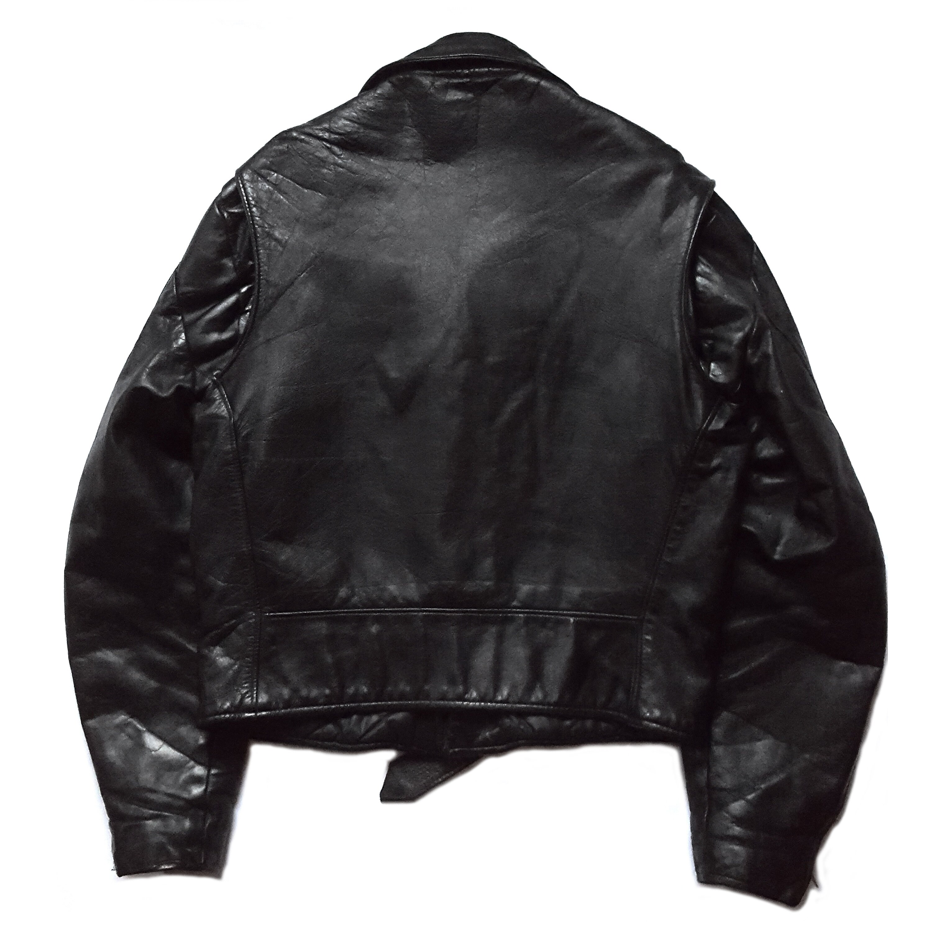 ジャケット・アウター 80s Euro Vintage Leather Flight Jacket VINTAGE 1980's FOX RUN LEATHER FLIGHT BOMBER JACKET w
