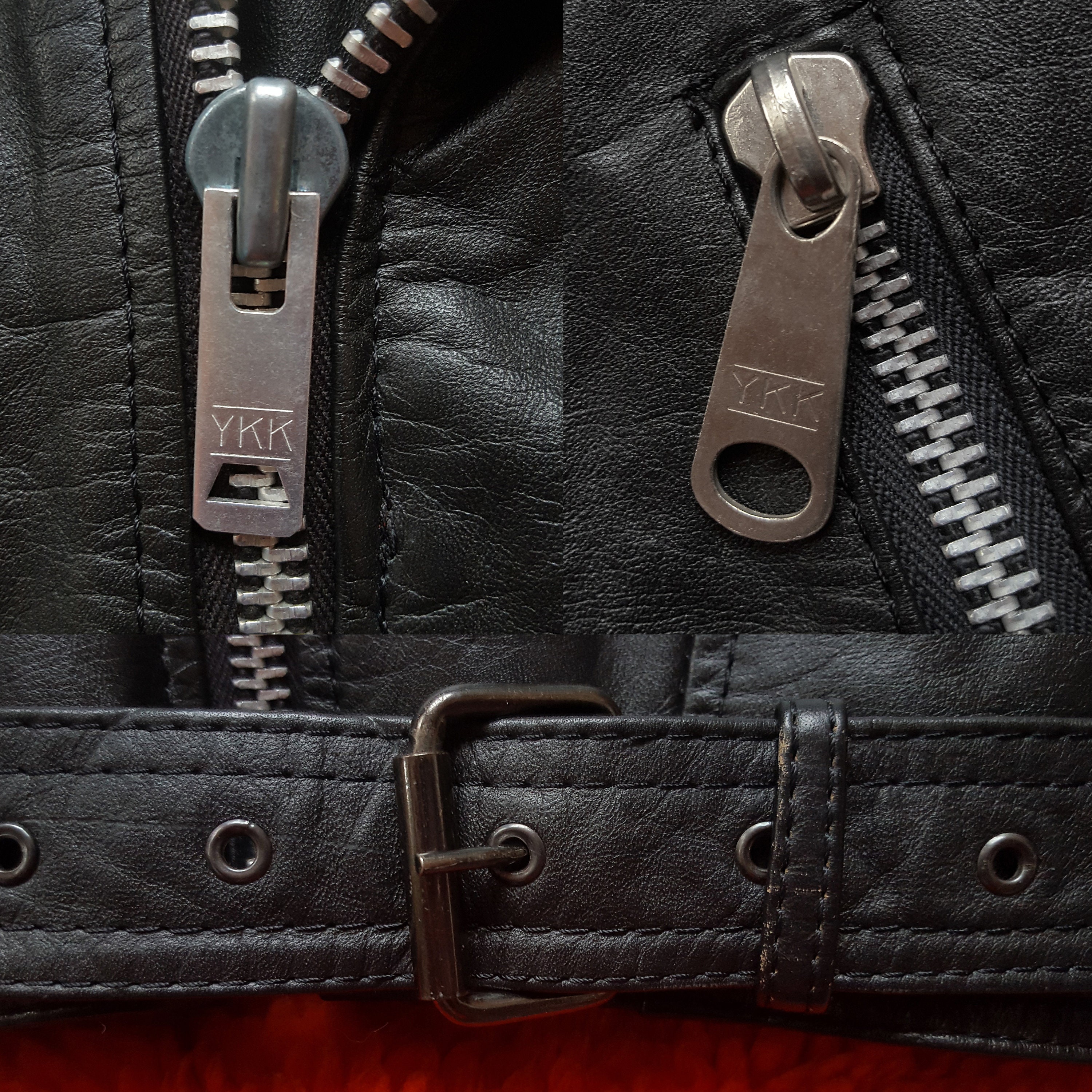 Original Rare Vintage 80s Petroff/jofama/janbell Type Leather