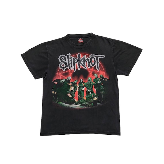 Original Rare Vintage 00s Hot Rock Slipknot IOWA Fadet Original Rare Vintage 00s Hot Rock Slipknot IOWA Fadet