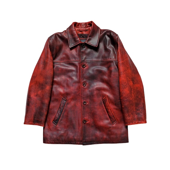 CHEVIGNON 80's Horse leather Jacket L 古着 - メルカリ