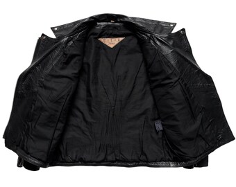 90s milan leather レザージャケット