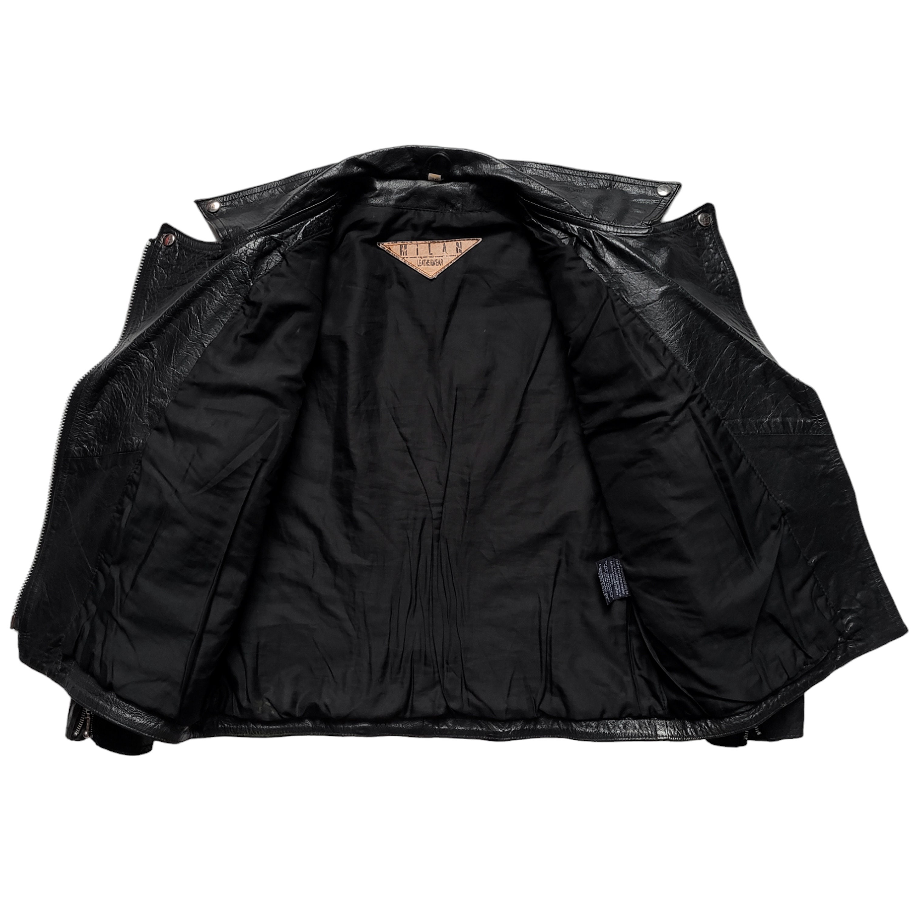 Original Rare Vintage 90s Milan Leatherwear Motorcycel Punk Original Rare Vintage 90s Milan Leatherwear Motorcycel Punk