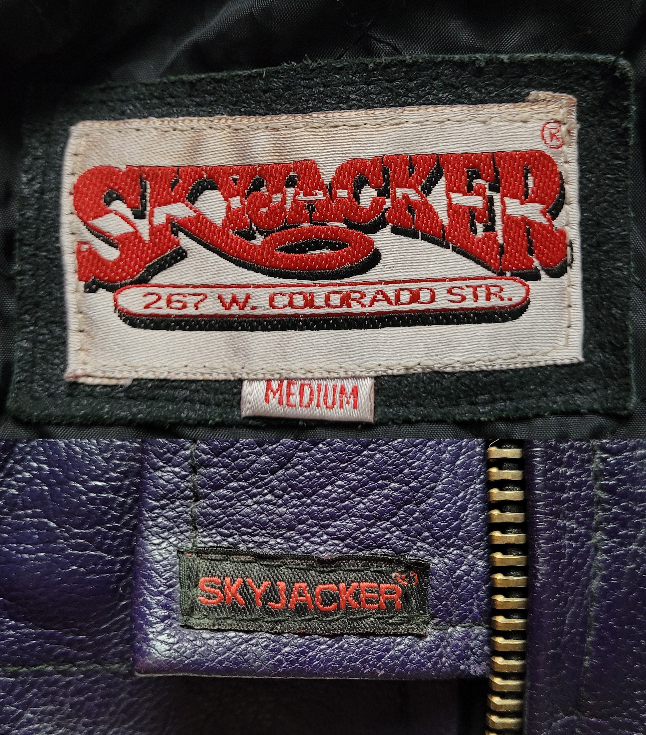 Original Rare Vintage 90s Skyjacker Sports Racer Patched Original Rare Vintage 90s Skyjacker Sports Racer Patched