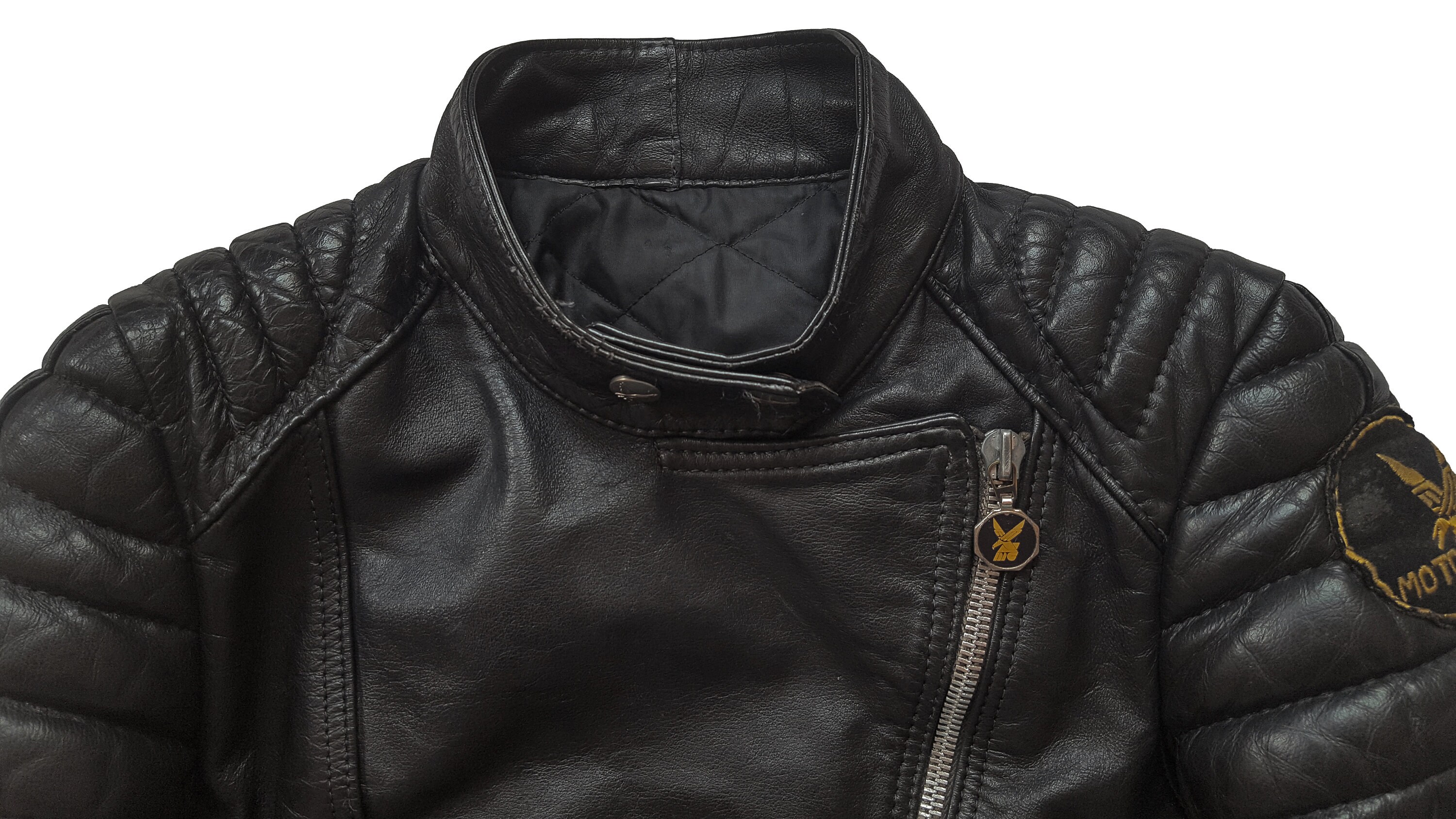 Original Rare Vintage 70s Moto Cuir Paris Cafe Racer Original Rare Vintage 70s Moto Cuir Paris Cafe Racer
