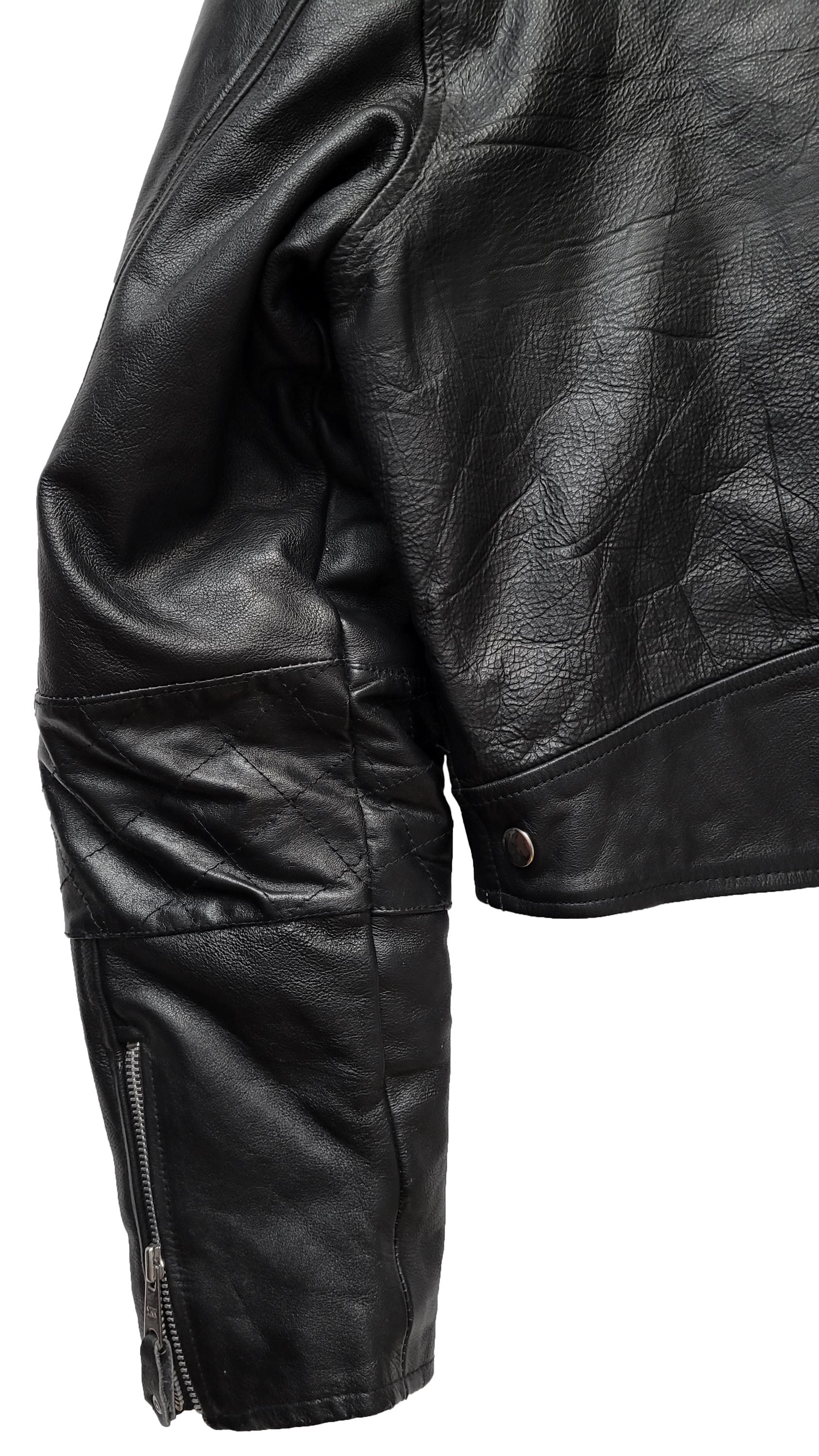 Custom Rare Vintage 90s Akaso Retro Style Cropped Motorcycle