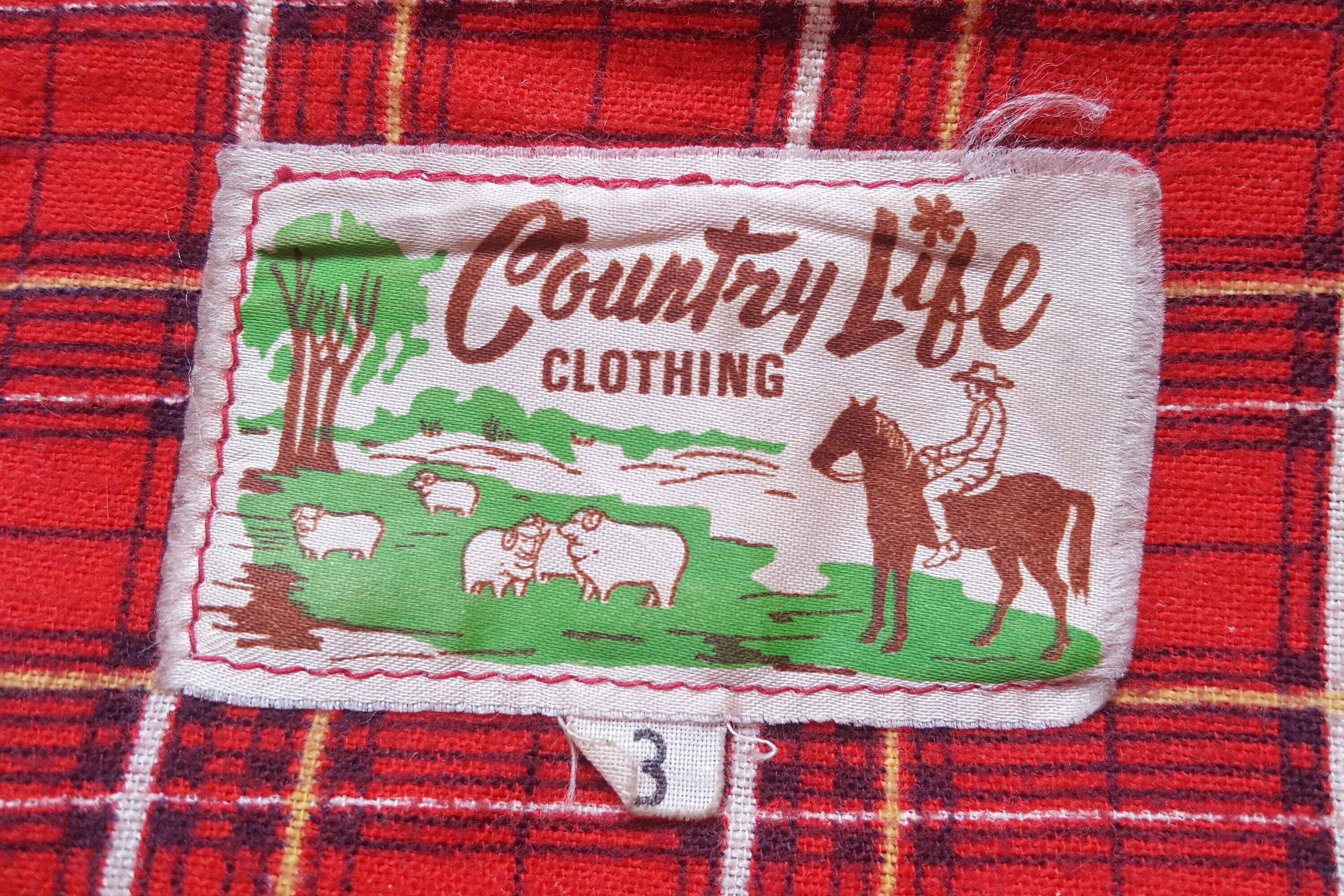 Ultra Rare Vintage 60s Country Life Clothing Perfecto Type Cropped