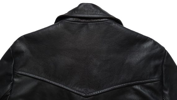 【Raucohouse】Spencer leather collar vintage work jumper Spencer leather collar vintage work jumper - Raucohouse | 60