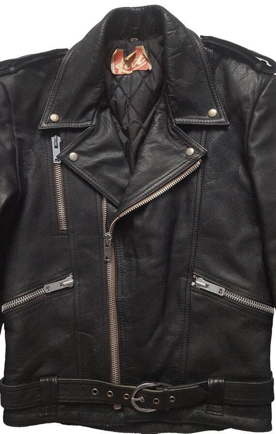 Original Rare Vintage 80s Kett Leathers European Type Motorcycle